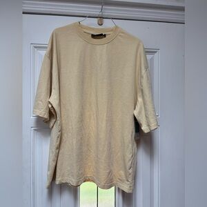 Men's Yellow Cream T-Shirt